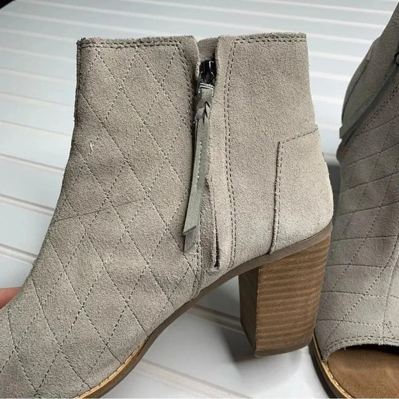 Toms Majorca Peep Toe Booties - Picture 4 of 10